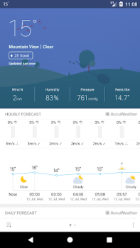 Herunterladen Weather Mate (Weather M8) Wetter für Android Bildschirmfoto 2