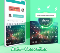 Herunterladen Kika-Tastatur - Emoji-Tastatur Werkzeuge für Android Bildschirmfoto 7