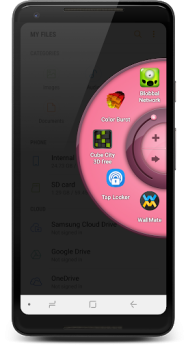 Wheel Launcher - sidebar
