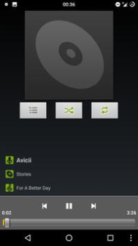Herunterladen AOSP Music+ Musik und Audio für Android Bildschirmfoto 2