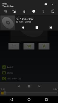 Herunterladen AOSP Music+ Musik und Audio für Android Bildschirmfoto 3