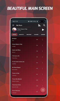 Herunterladen Pi Music Player: Offline Music Musik und Audio für Android Bildschirmfoto 2