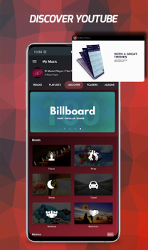 Herunterladen Pi Music Player: Offline Music Musik und Audio für Android Bildschirmfoto 5