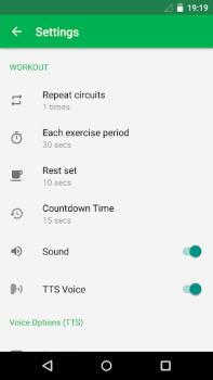 Herunterladen 7-Minuten-Training Gesundheit & Fitness für Android Bildschirmfoto 7