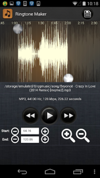 Herunterladen Klingeltöne Hersteller&MP3 Cut Musik und Audio für Android Bildschirmfoto 2