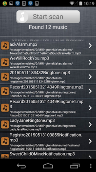 Herunterladen Klingeltöne Hersteller&MP3 Cut Musik und Audio für Android Bildschirmfoto 4