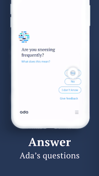 Herunterladen Ada – Check Deine Gesundheit Medizin für Android Bildschirmfoto 2