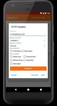 Herunterladen AnonyTun Werkzeuge für Android Bildschirmfoto 5