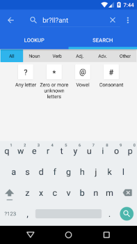 Herunterladen Dictionary - WordWeb Bildung für Android Bildschirmfoto 3