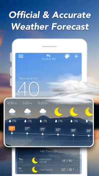 Herunterladen Weather & Radar & Widgets Wetter für Android Bildschirmfoto 2
