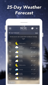 Herunterladen Weather & Radar & Widgets Wetter für Android Bildschirmfoto 3