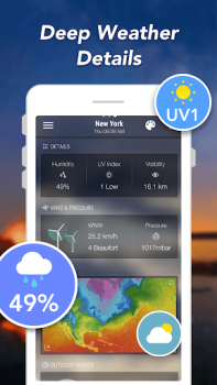 Herunterladen Weather & Radar & Widgets Wetter für Android Bildschirmfoto 4