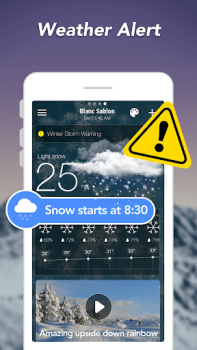 Herunterladen Weather & Radar & Widgets Wetter für Android Bildschirmfoto 6