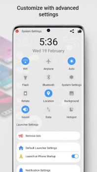 Herunterladen Launcher for Galaxy S23 style Personalisierung für Android Bildschirmfoto 7