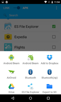 Herunterladen MyAppSharer Werkzeuge für Android Bildschirmfoto 2