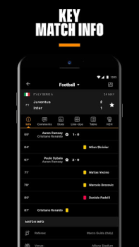 Herunterladen LiveScore: Live Sports Scores Sport für Android Bildschirmfoto 7