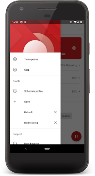 Herunterladen Twilight: Blaulichtfilter Gesundheit & Fitness für Android Bildschirmfoto 4