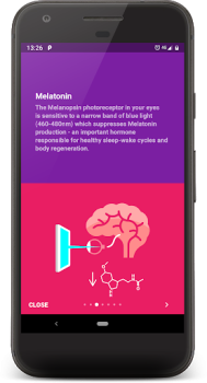 Herunterladen Twilight: Blaulichtfilter Gesundheit & Fitness für Android Bildschirmfoto 7