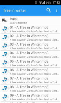 Herunterladen Music Folder Player Musik und Audio für Android Bildschirmfoto 4