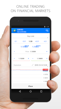 Herunterladen MetaTrader 4 Forexhandel Finanzen für Android Bildschirmfoto 3