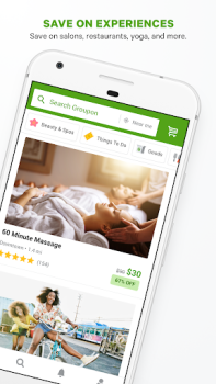 Herunterladen Groupon: Deals und Gutscheine Einkaufen für Android Bildschirmfoto 2