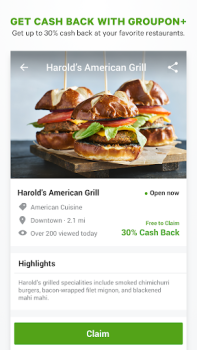 Herunterladen Groupon: Deals und Gutscheine Einkaufen für Android Bildschirmfoto 4