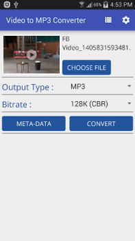 Herunterladen Video to MP3 Converter Werkzeuge für Android Bildschirmfoto 2