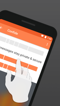 Confide - Privater Messenger