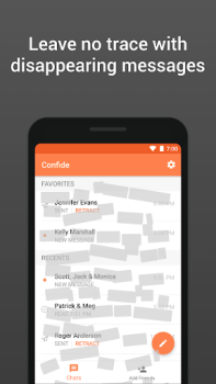 Confide - Privater Messenger