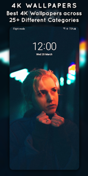 Herunterladen 4K Wallpapers, Auto Changer Personalisierung für Android Bildschirmfoto 3