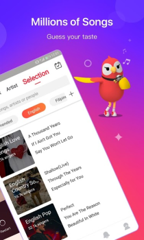 Herunterladen WeSing - Karaoke, Party & Live Musik und Audio für Android Bildschirmfoto 2