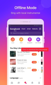 Herunterladen WeSing - Karaoke, Party & Live Musik und Audio für Android Bildschirmfoto 6