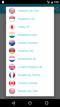 Herunterladen Super VPN - Unlimited Proxy Werkzeuge für Android Bildschirmfoto 2