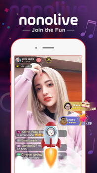 Herunterladen Nonolive - Live Streaming Unterhaltung für Android Bildschirmfoto 3
