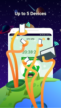 Herunterladen UFO VPN Basic Werkzeuge für Android Bildschirmfoto 5