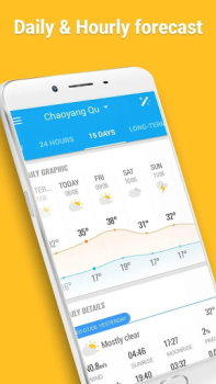 Herunterladen Wettervorhersage in Deutschlan Wetter für Android Bildschirmfoto 3