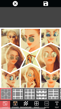 Herunterladen Photo Collage Maker & Editor Foto für Android Bildschirmfoto 2