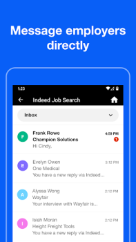Herunterladen Indeed Jobs Wirtschaft für Android Bildschirmfoto 5