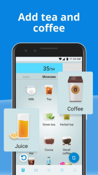 Herunterladen Wasser Trinken - Water Tracker Gesundheit & Fitness für Android Bildschirmfoto 3