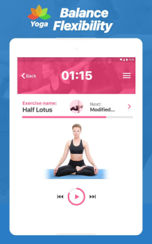 Herunterladen Yoga – Posen und Kurse Gesundheit & Fitness für Android Bildschirmfoto 6