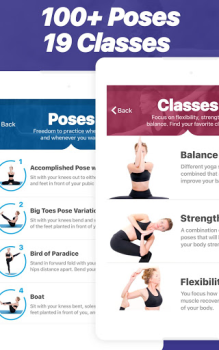Herunterladen Yoga – Posen und Kurse Gesundheit & Fitness für Android Bildschirmfoto 7