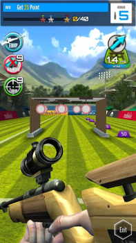 Herunterladen König Schießen Sport Spiele für Android Bildschirmfoto 2
