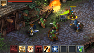 Herunterladen Battleheart Legacy Rollenspiele für Android Bildschirmfoto 2