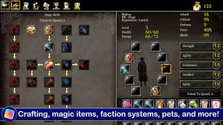 Herunterladen Aralon: Sword & Shadow - Open Rollenspiele für Android Bildschirmfoto 2