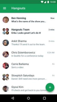Herunterladen Hangouts Kommunikation für Android