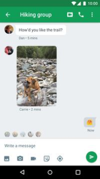 Herunterladen Hangouts Kommunikation für Android Bildschirmfoto 2