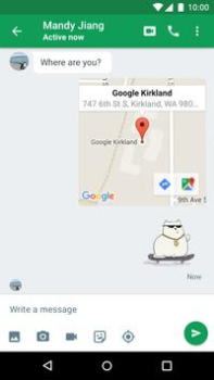 Herunterladen Hangouts Kommunikation für Android Bildschirmfoto 4