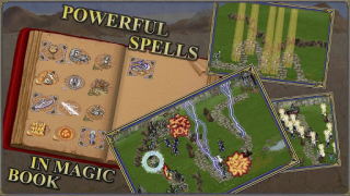 Herunterladen Heroes 3 and Mighty Magic:TD Fantasy Tower Defence Strategien für Android Bildschirmfoto 3