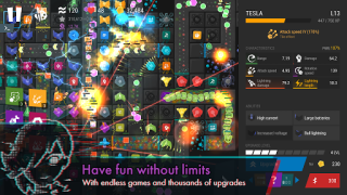 Herunterladen Infinitode 2 – Tower Defense Strategien für Android Bildschirmfoto 5