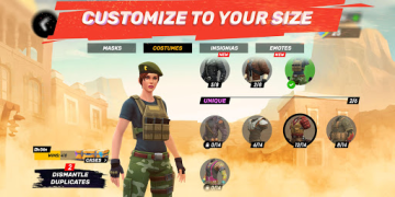 Herunterladen Guns of Boom Online PvP Action Aktion für Android Bildschirmfoto 7